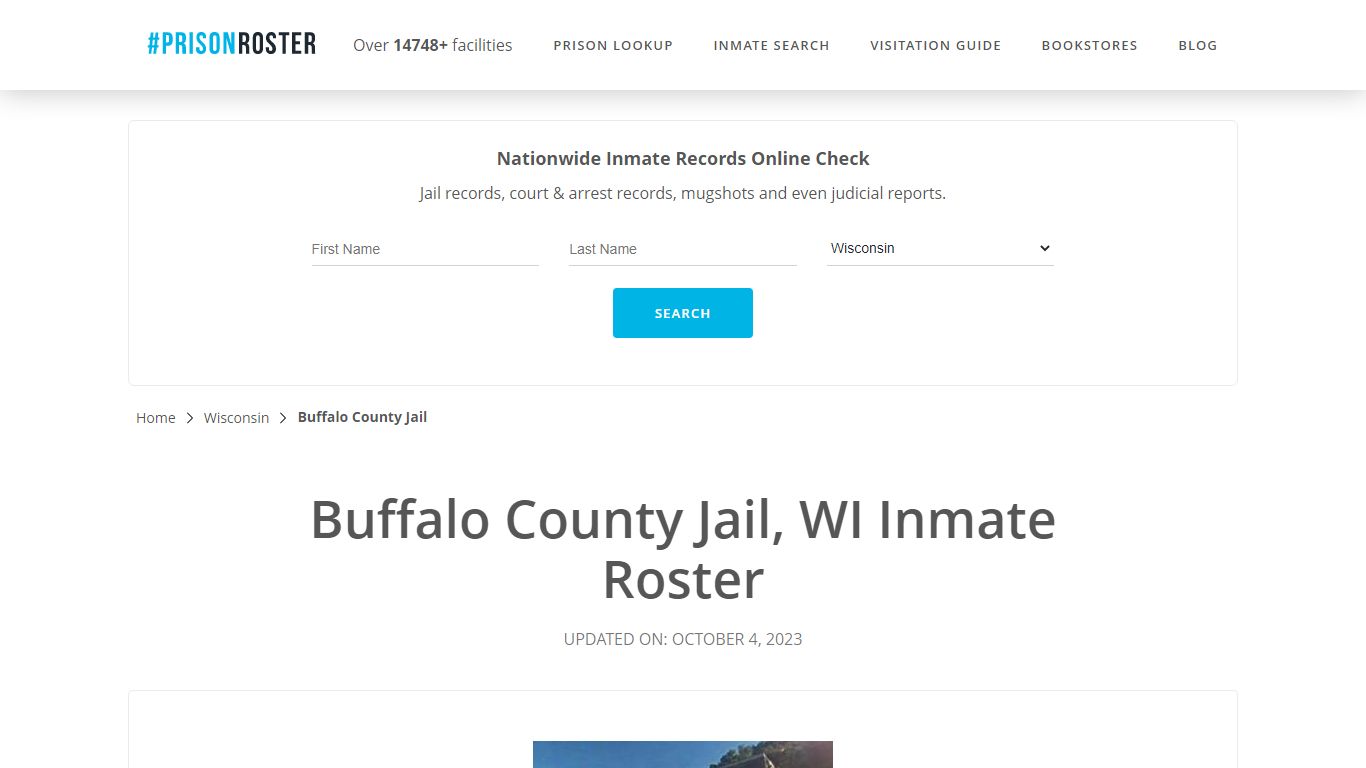 Buffalo County Jail, WI Inmate Roster - Prisonroster