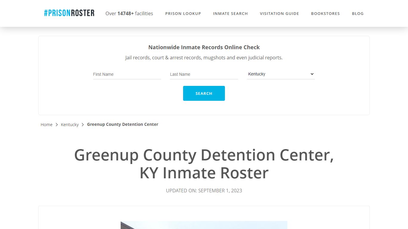 Greenup County Detention Center, KY Inmate Roster - Prisonroster