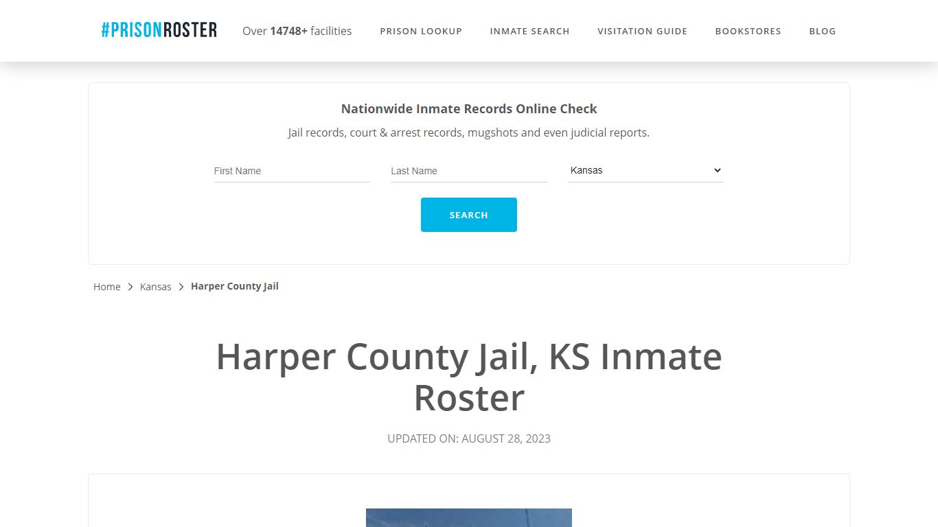 Harper County Jail, KS Inmate Roster - Prisonroster