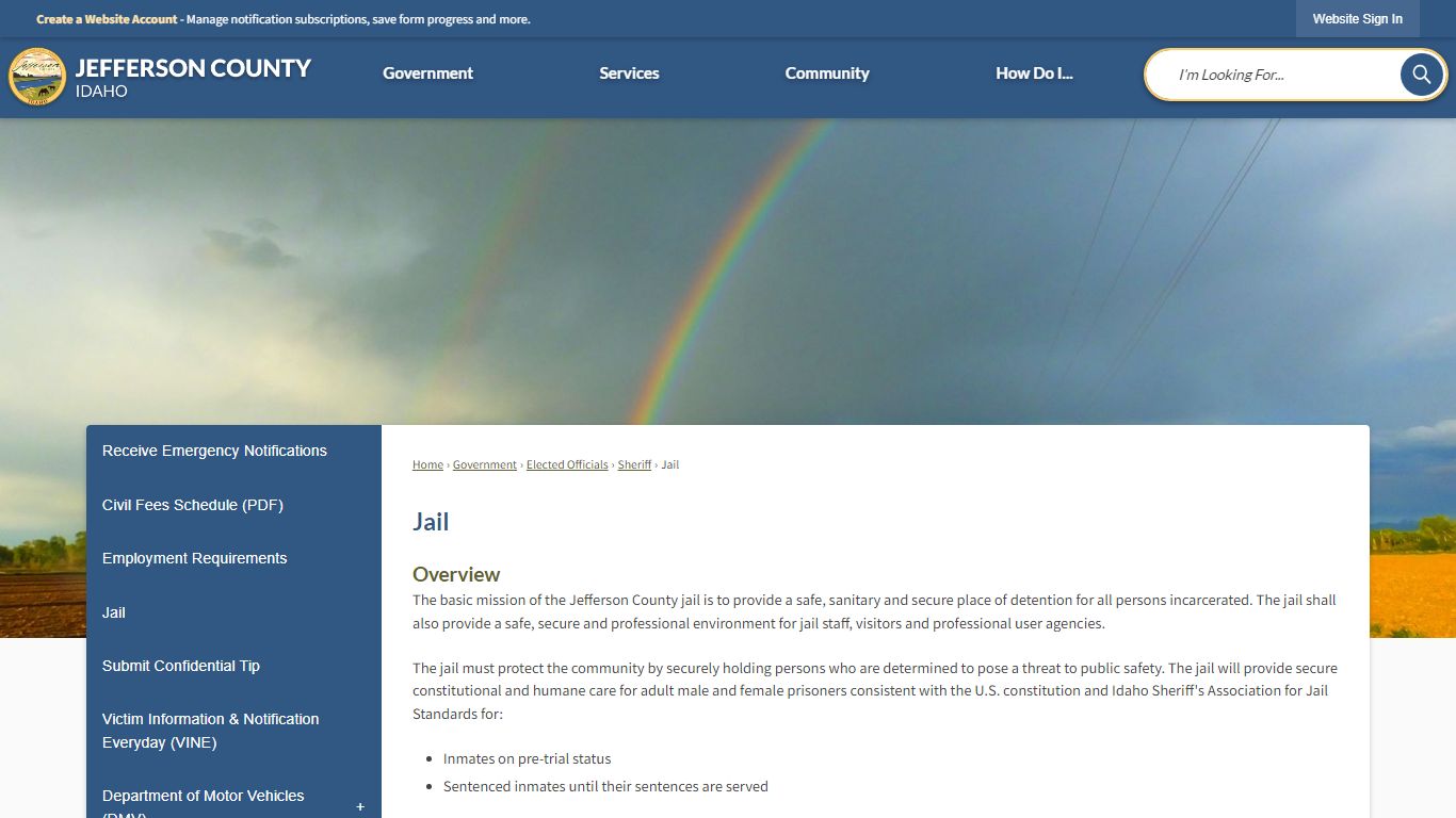 Jail | Jefferson County, ID