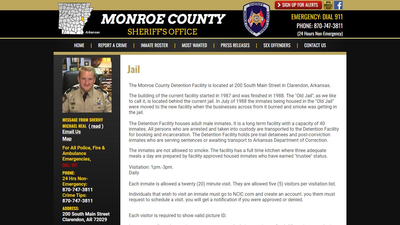 Jail - Monroe County Sheriff AR