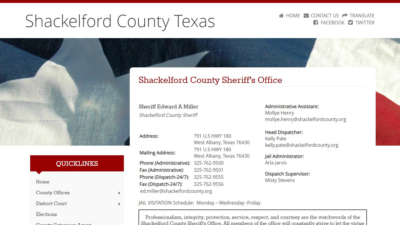 Shackelford County, Texas