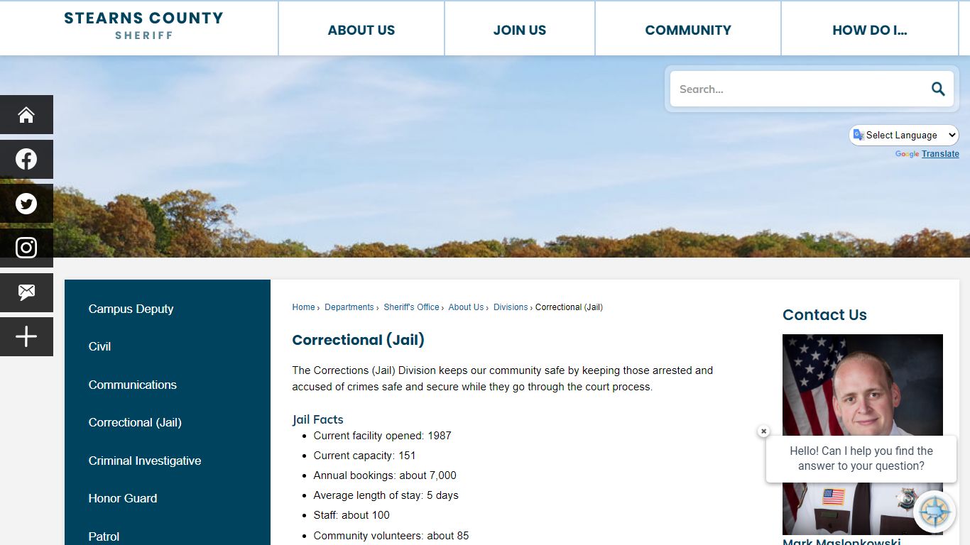 Correctional (Jail) | Stearns County, MN - Official Website